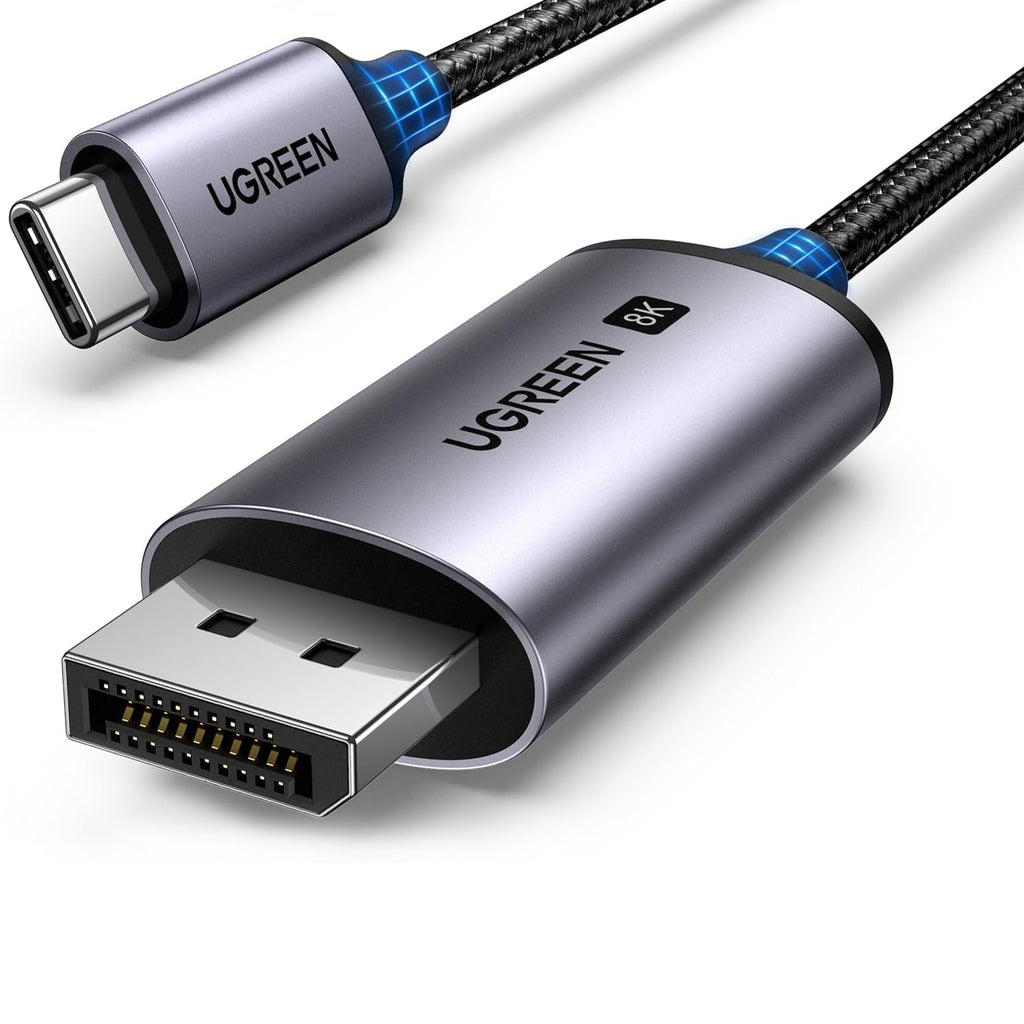 UGREEN CM556 Type C to DisplayPort 8K Cable 2M 25158 25839 buy at a reasonable Price in Pakistan.