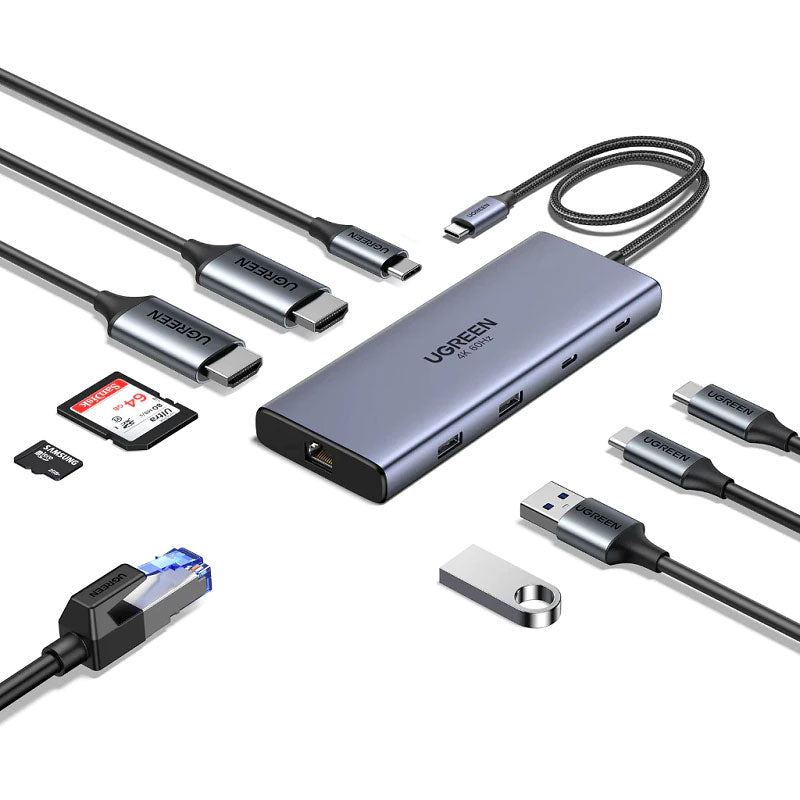 UGREEN CM639 10 in 1 USB Type C Hub available in Pakistan