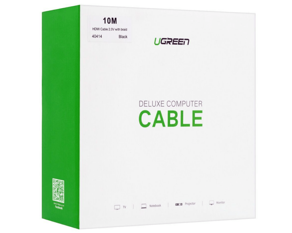 UGREEN HDMI Cable Round 10M - Al Hamd Tech