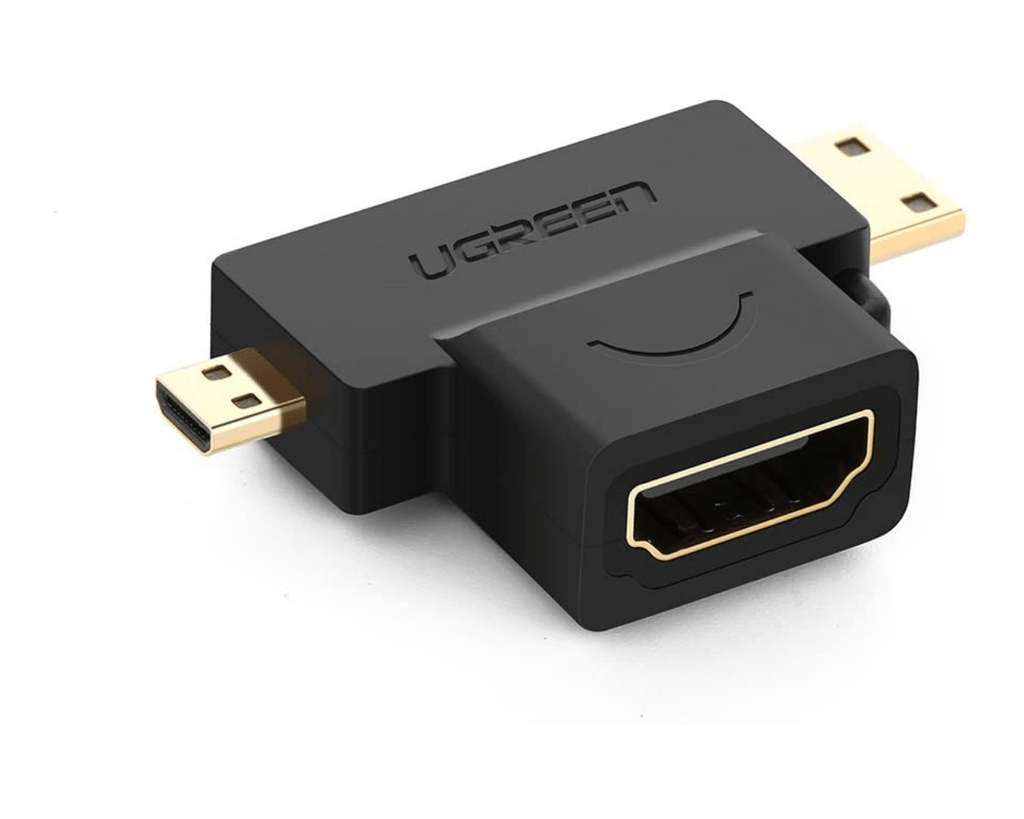 UGREEN HDMI Female to Mini & Micro HDMI Male Adapter - Al Hamd Tech