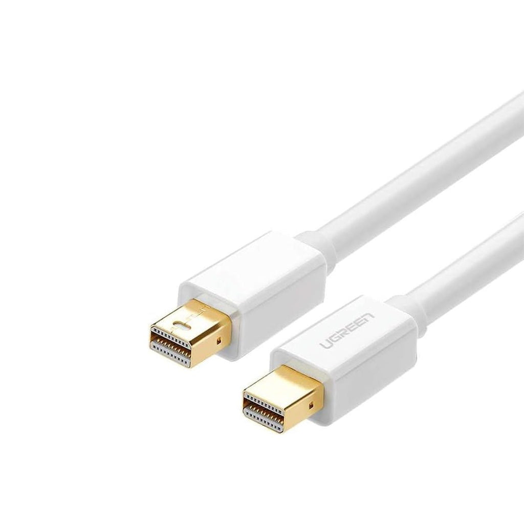 UGREEN MD111 Mini Displayport Cable Male to Male 2M White 10429 - Al Hamd Tech