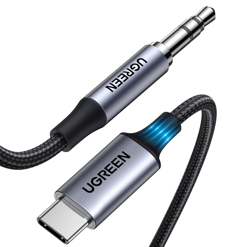 UGREEN Type C Male to 3.5mm Male Audio Cable with Chip available at a reasonable price in Pakistan 