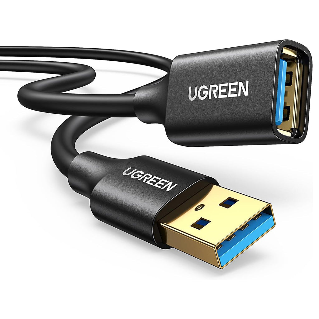 UGREEN USB 3.0 Extension Cable 2M Black 10373 - Al Hamd Tech