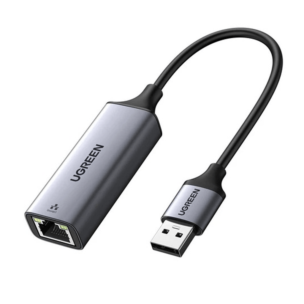 UGREEN USB 3.0 to Gigabit Ethernet Adapter Space Gray 50922 - Al Hamd Tech