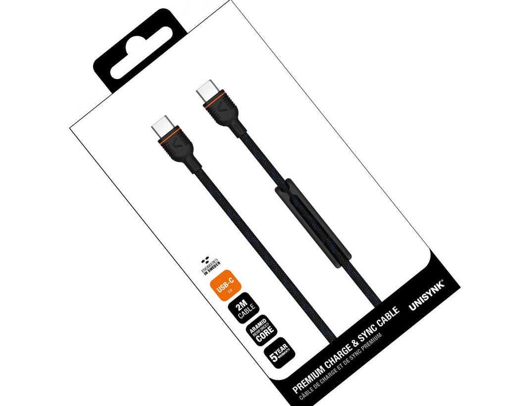 UNISYNK Premium USB - C 60W Cable - Al Hamd Tech