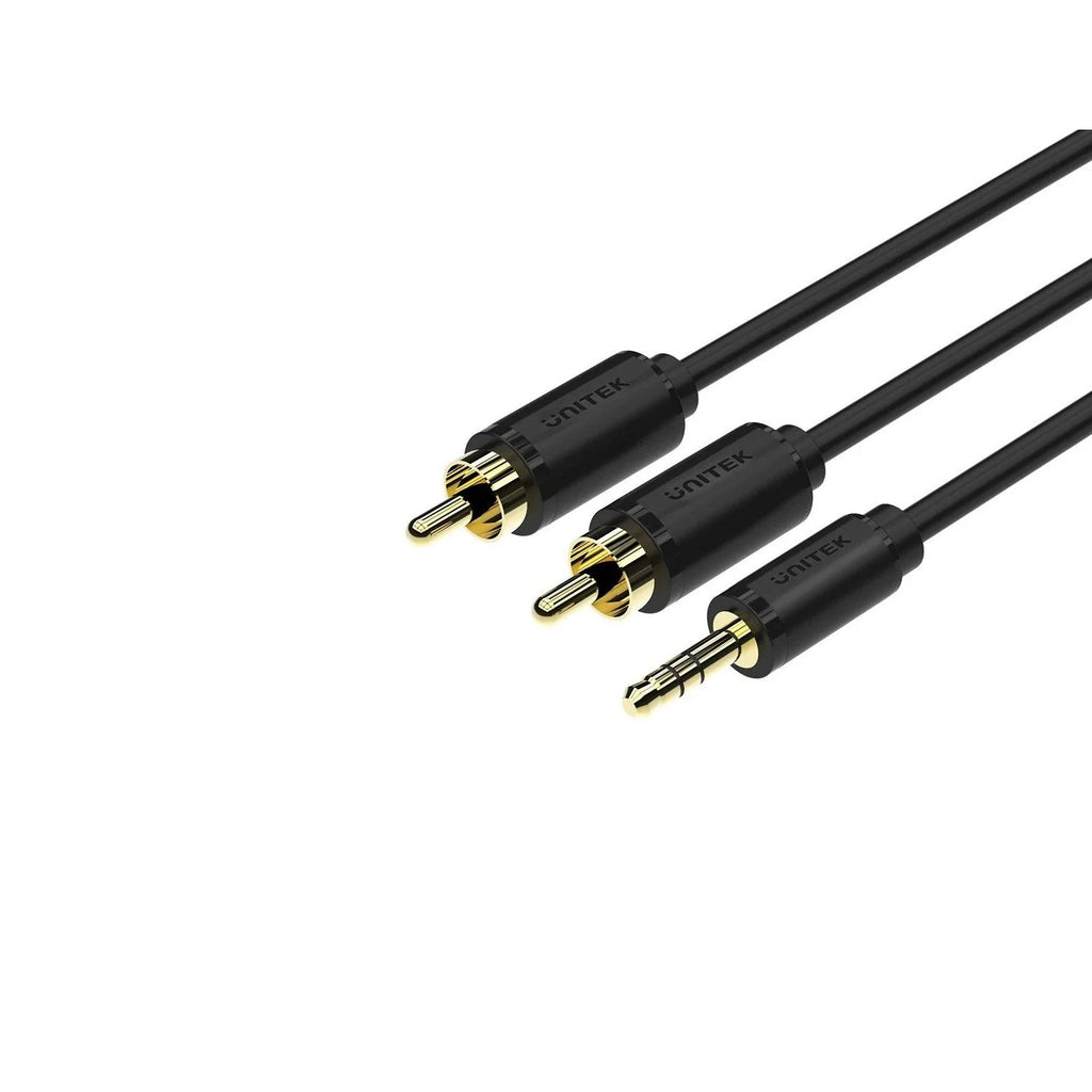 Unitek 3.5mm to 2 RCA Cables buy at a reasonable Price in Pakistan