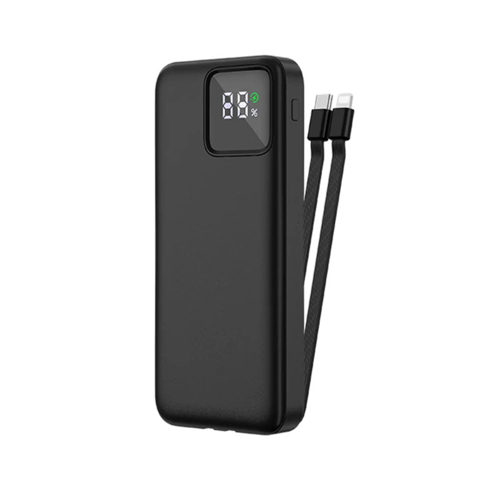 WiWU 10000 mAh LED Display Power Bank Black available in Pakistan