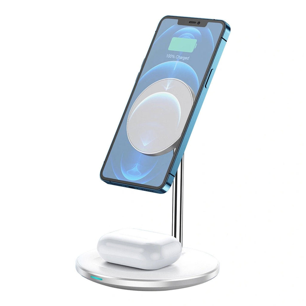 WiWU 2 in 1 Wireless Charger 15W Wi-W019 available in Pakistan