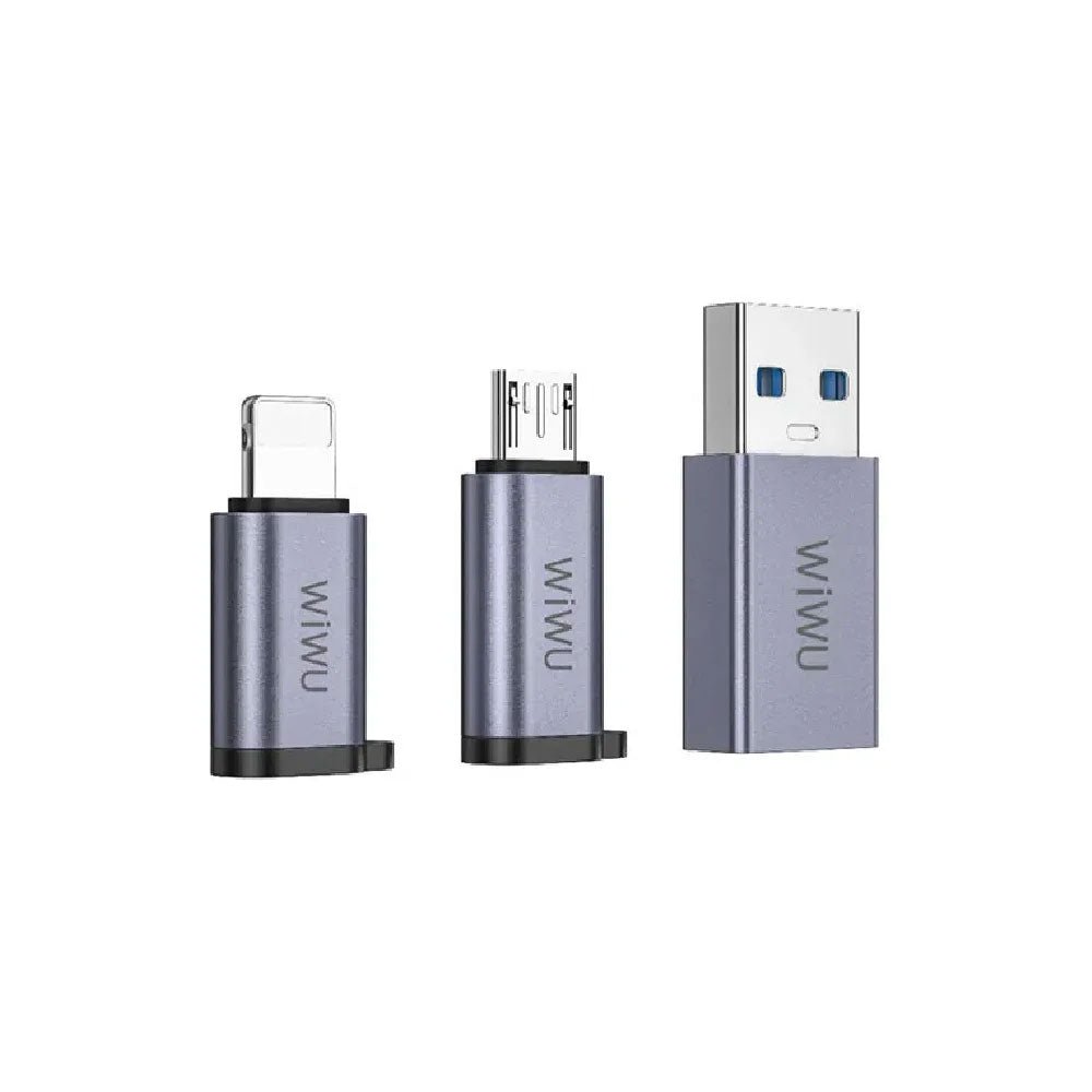 WiWU Concise 3 in 1 Adapter Pack available at a reasonable Price in Pakistan