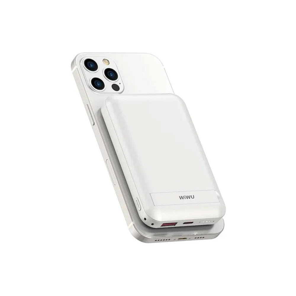 WiWU Snap Cube 10000 mAh Magnetic Wireless Power Bank available in Pakistan