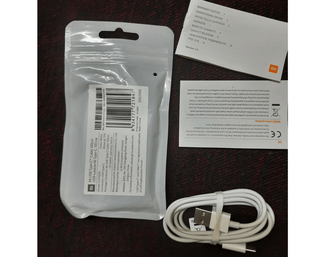 Xiaomi Mi USB Type - A to Type - C Cable 100cm (1M) - Al Hamd Tech