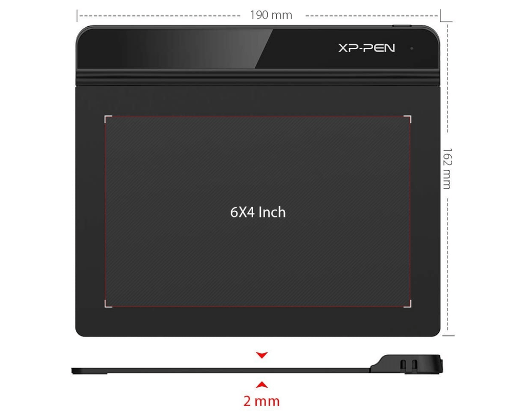 XP - PEN Star G640 Graphic Drawing Tablet 6 X 4 inch - Al Hamd Tech