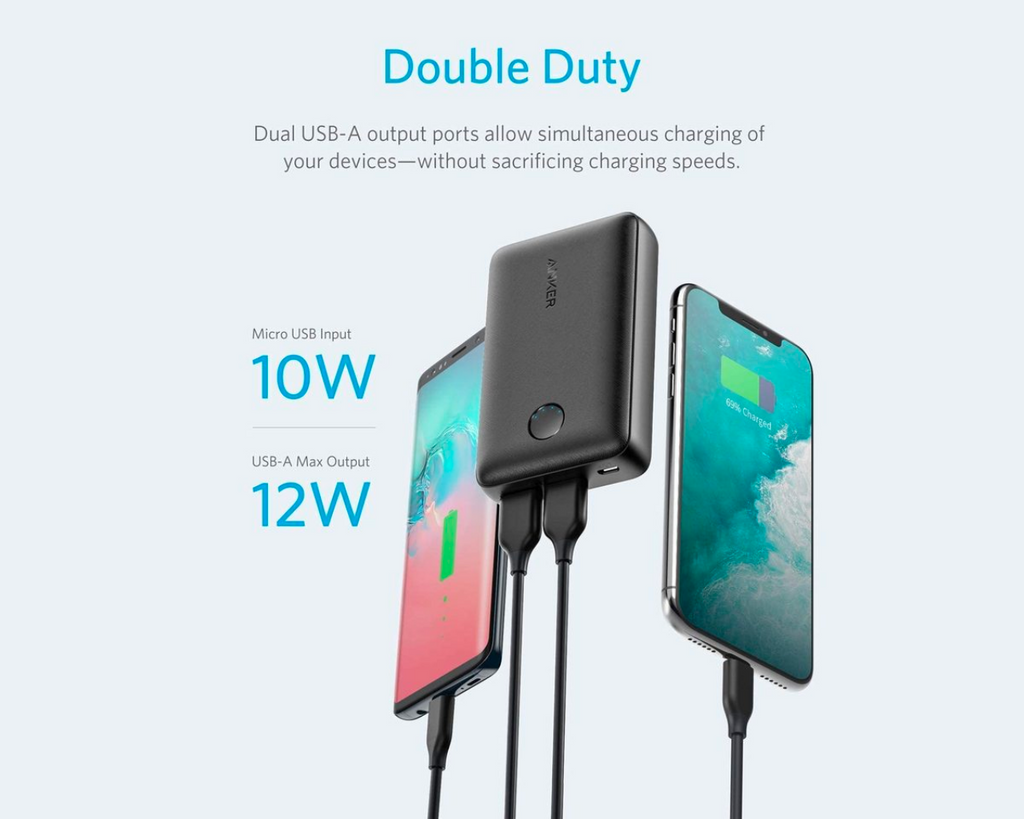 Anker Powercore chargers