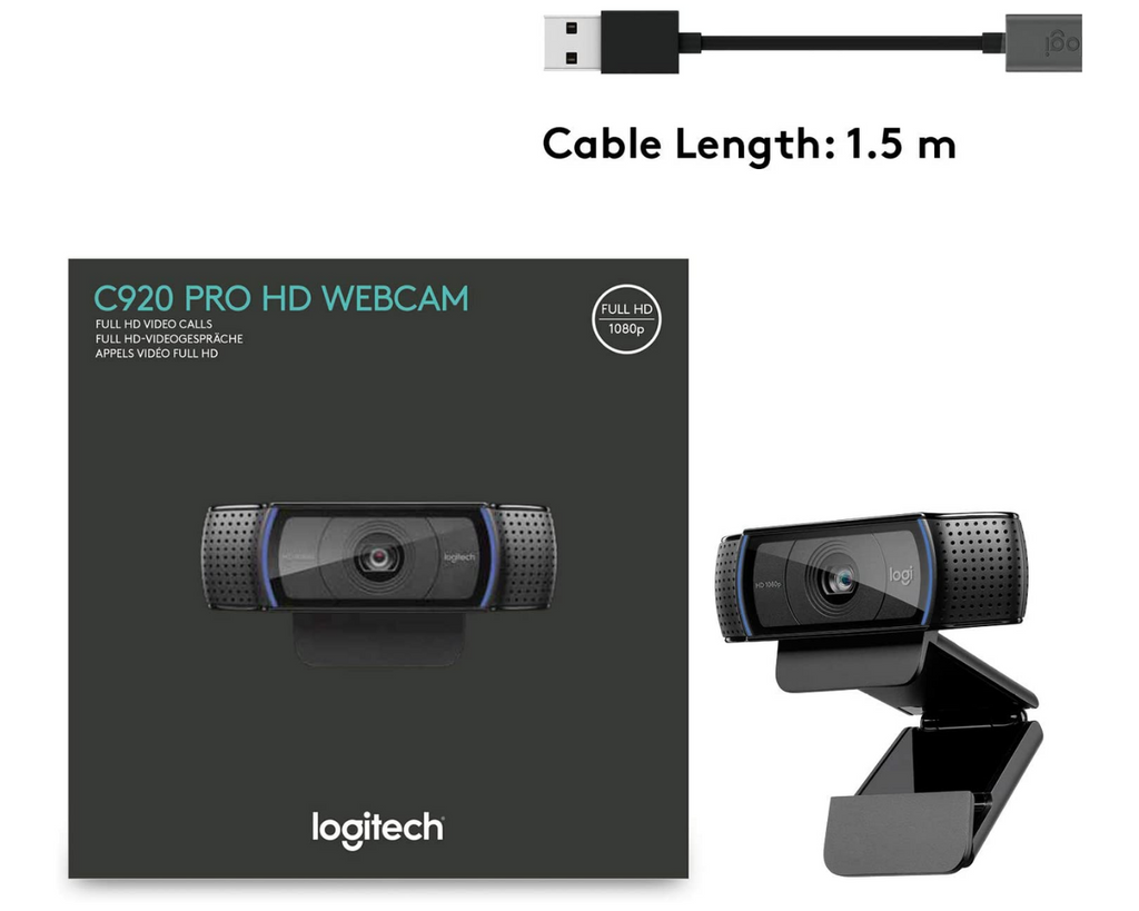 Logitech C920 Pro HD Webcam 1080P Low Price in Pakistan