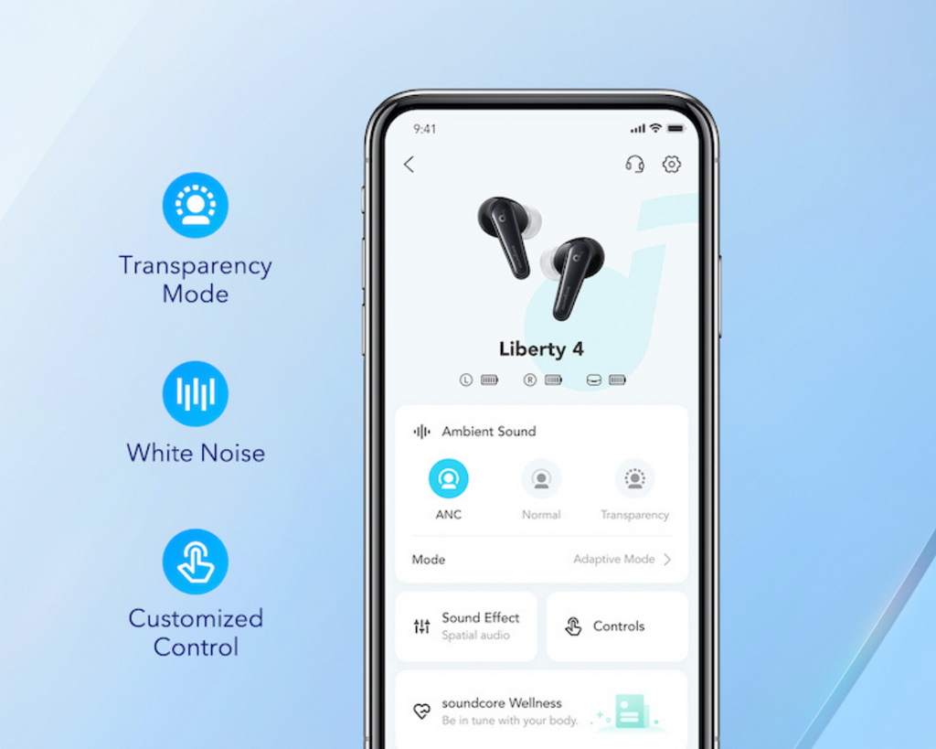 Anker Soundcore Liberty 4 Bluetooth Earbuds in Pakistan.