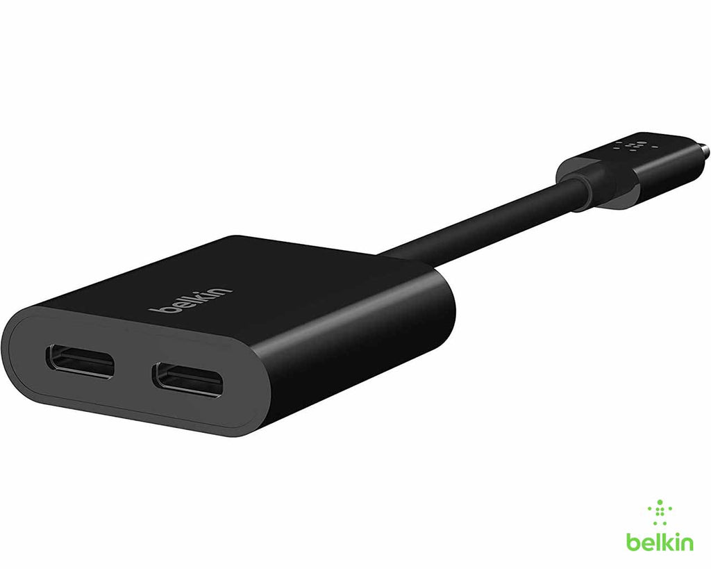 Belkin CONNECT USB-C Audio + Charge Adapter f7U081btBLK  in Pakistan