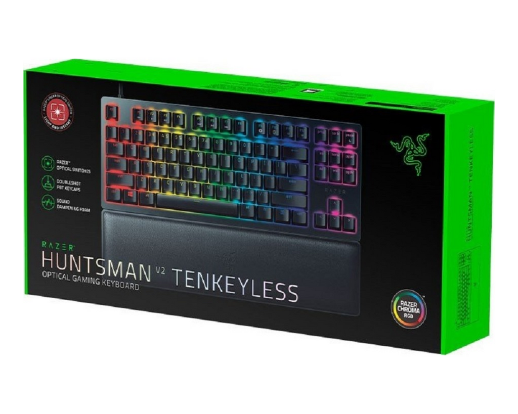Razer Huntsman V2 TKL Optical Gaming Keyboard Instant Red