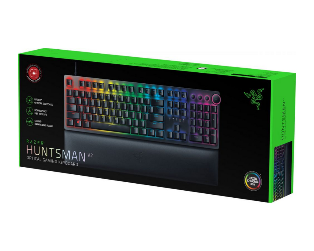 Razer Huntsman V2 Optical Gaming Keyboard Instant Red