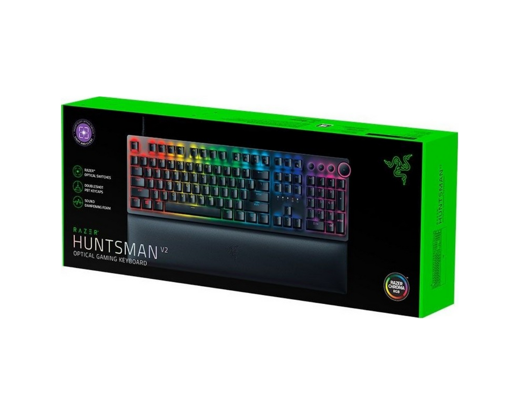 Razer Huntsman V2 Optical Gaming Keyboard Clicky Purple