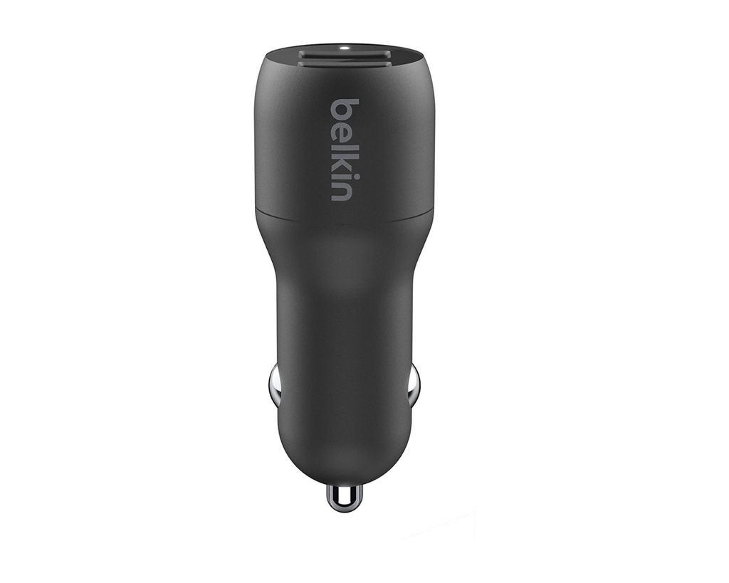 Belkin Dual USB-A Car Charger 24W+Lightning Cable at Lowest Price in Pakistan