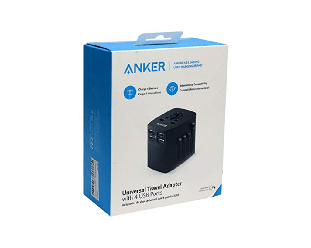 Anker Universal Travel Adapter 4 USB Ports Low Price In Pakistan