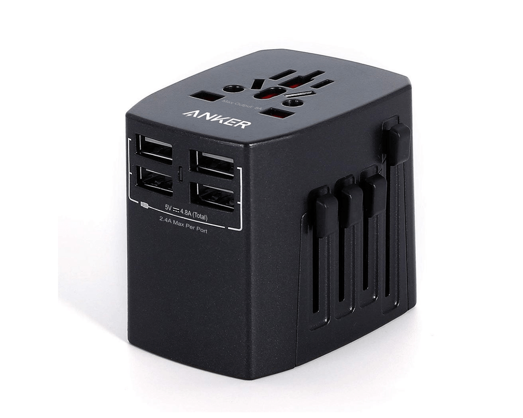 Anker Universal Travel Adapter 4 USB Ports Best Price In Pakistan